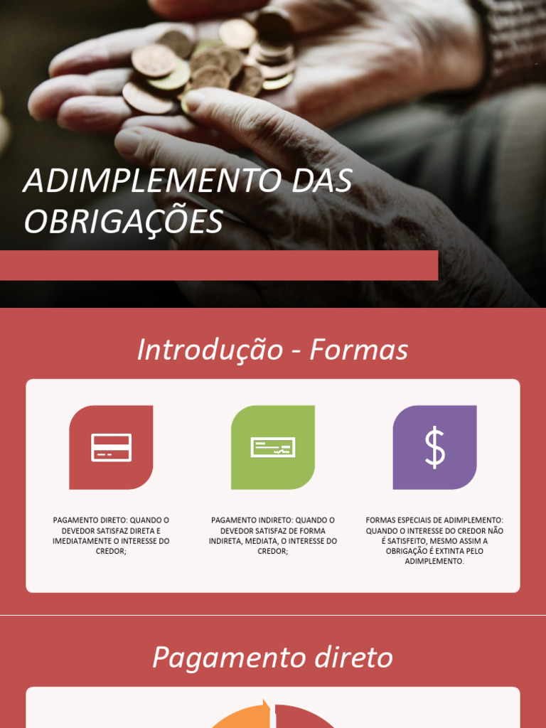 Aula_3_-_ADIMPLEMENTO_DAS_OBRIGA__ES-1 | PDF | Crédito | Finanças e ...