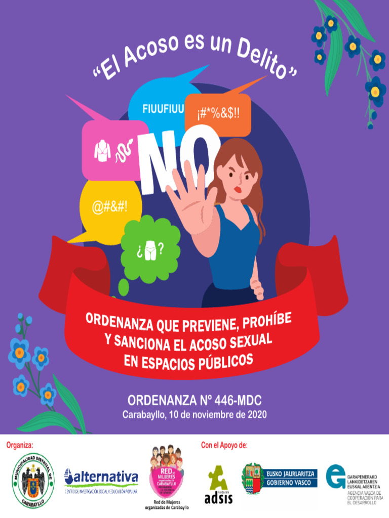 El Acoso Es Delito | PDF | Acoso sexual | Justicia