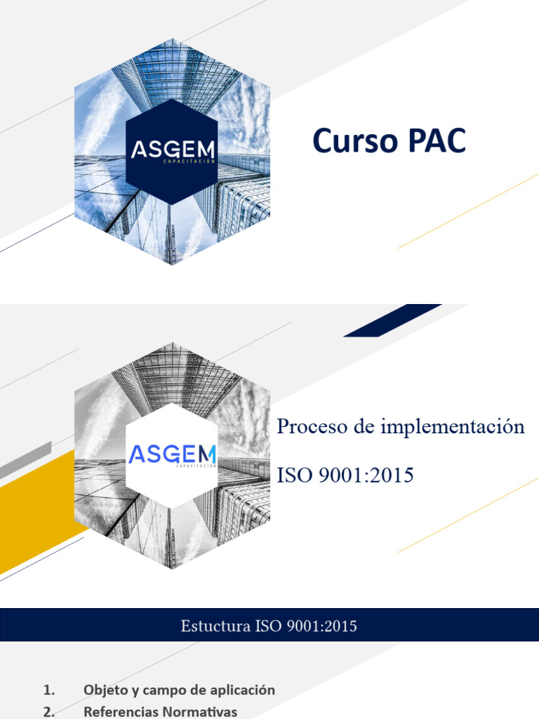 Implementación ISO 9001:2015 | PDF | Planificación | Cadena de valor