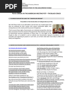 PLA 8 - Cracks in The Melting Pot - Class Handout