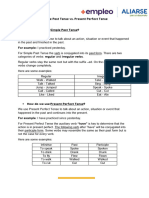 1.2. Summary of Simple Past vs. Present Perfect Tense