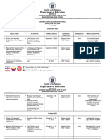 Instructional Supervisory Plan - 1ST Quarter