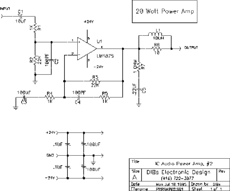 LM1875 - 20 W | PDF