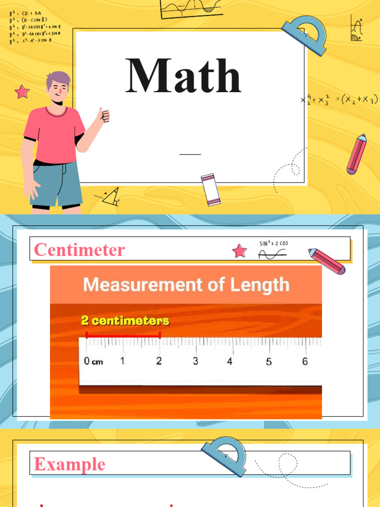 Measuring With Centimeters Activities Pdf