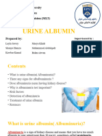 Urine Albumin