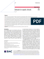 The Role of Endotoxin in Septic Shock: Perspective Open Access