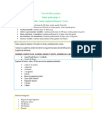 Lista de Útiles Escolares 2023-2024