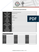 Ficha Técnica Instalações Desportivas