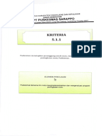 Kriteria 5.1.1 B