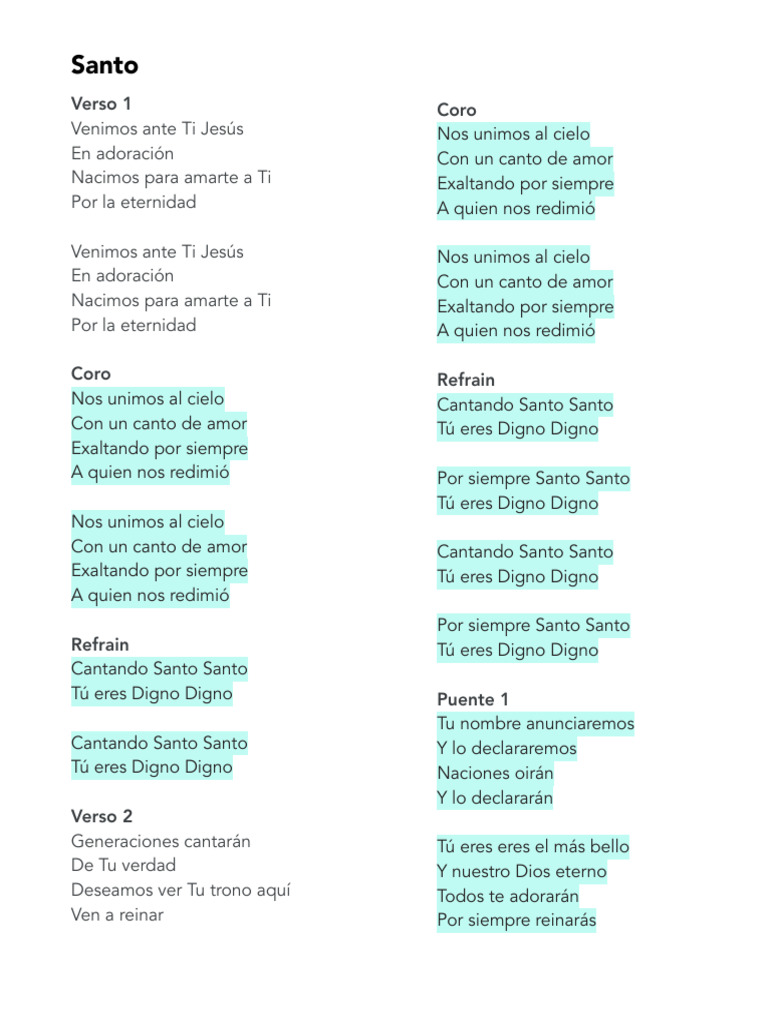 Santo | PDF