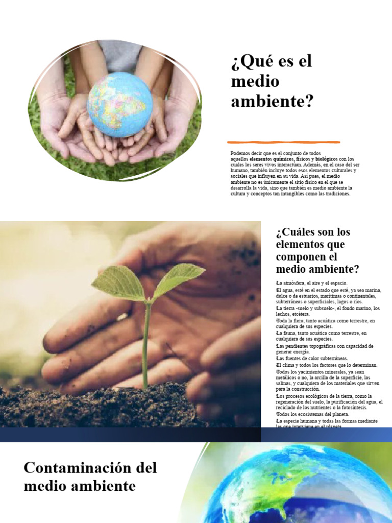 Elementos y cuidado del medio ambiente | PDF | Entorno natural | Suelo