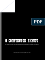 Livro - The Lean Builder - o Construtor Enxuto