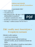 01 - Strukturovaná Kabeláž - Normy Třídy A Kategorie - 08 - 2019