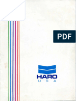 1984 Haro Catalog