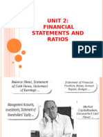 Unit 2 Financial Statement and Ratio