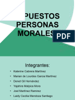 Impuestos Personas Morales (Unidad4)