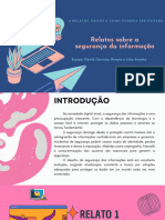 Apresentação de Portfólio de Web Design Estilo Digitalismo em Rosa Roxo Laranja