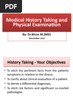 DR - Muse Medical History & Physical Exmn