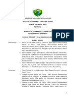 Perda 10-2012 Pembentukan Desa Mattappawalie Kecamatan Pujananting