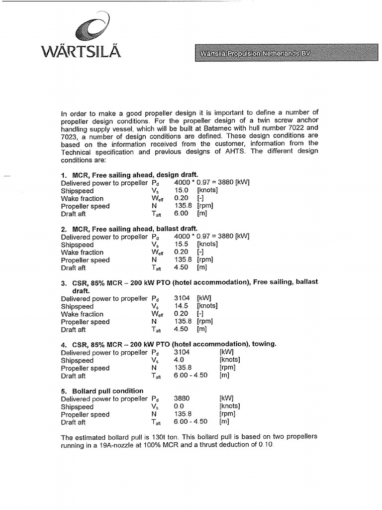 Propeller Design PDF