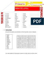 Miscelania 1 ParaTercero de Primaria