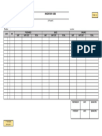 09 F BAK 11-9 Inventory Card