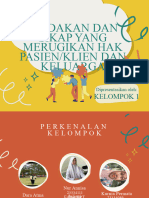 PBAK-PPT-KELOMPOK 1-Tindakan Dan Sikap Yang Merugikan Hak Pasien Dan Keluarga