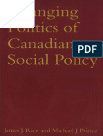 Changing Politics of Canadian Social Policy Compress
