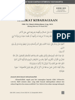 Edisi 309 - 100622 - Slamet Abdurrahman - Hakikat Kebahagiaan