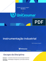 Slide Aula 5-Instrumentação - Industrial