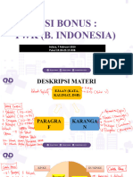 Februari Materi Bahasa Indonesia