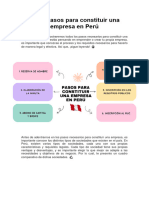 Los 7 Pasos para Constituir Una Empresa en Perú 1