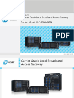 OPNET Carrier Grade Local Broadband Access Gateway and Roadmap 2021