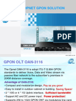 Opnet GPON Case Study