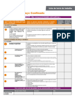 Chequelist - Entrada em Espaço Confinado Da IOGP