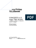 Telemann - Concierto en D Major