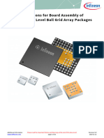 Infineon Board Assembly Recommendations WaferLevelBGA Package v05 00 en