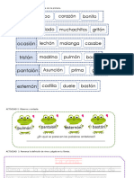 Actividades SAPITO Y SAPÓN