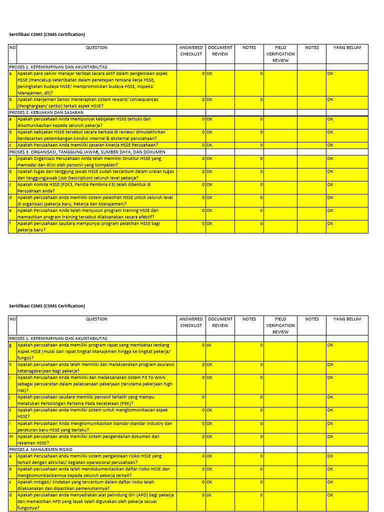 CSMS PERTAMINA DRILLING SERVIS REV 22 Nov 23 | PDF | Karier ...