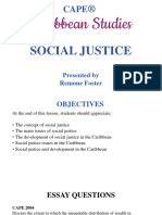 Social Justice Worksheet