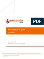 NexentaFusion 2.0.5 User Guide