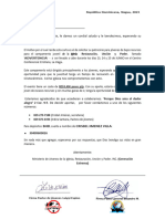 Carta Actualizada Patrocinio