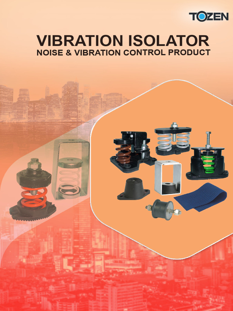 Tozen Vibration Isolator Selection Guide | PDF | Applied And ...