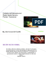 Cuidados de Enfermería en El Recién Nacido Normal y Período Transicional