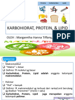 7. Karbohidrat, Protein dan Lipid