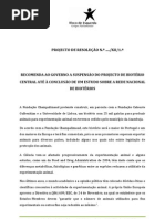 Recomendação Bloco Esquerda