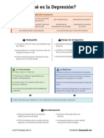 ¿Qué Es La Depresión?: Las Síntomas de Un Episodio Depresivo