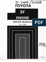 F 3F 1985-1988 Engine