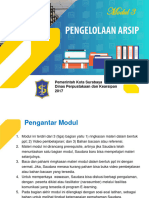 Modil 3 Pengelolaan Arsip Aktif Dan Inaktif