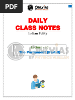 Polity 30 - Daily Class Notes - UPSC Prahar 2024 (Hinglish)